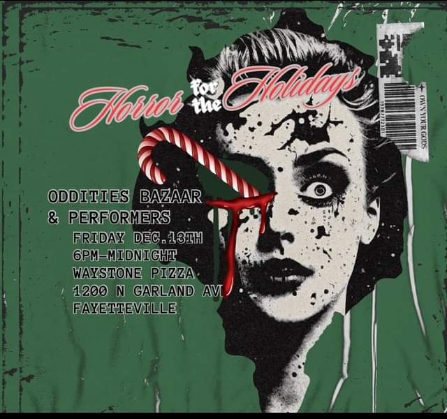 Horror for the Holidays flyer