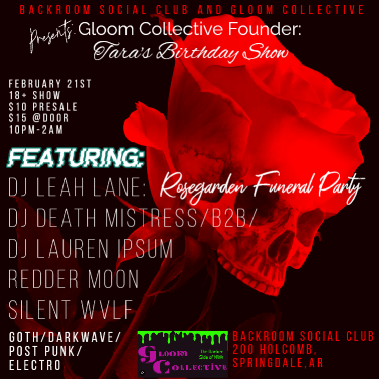 February 2026 Gloom Room