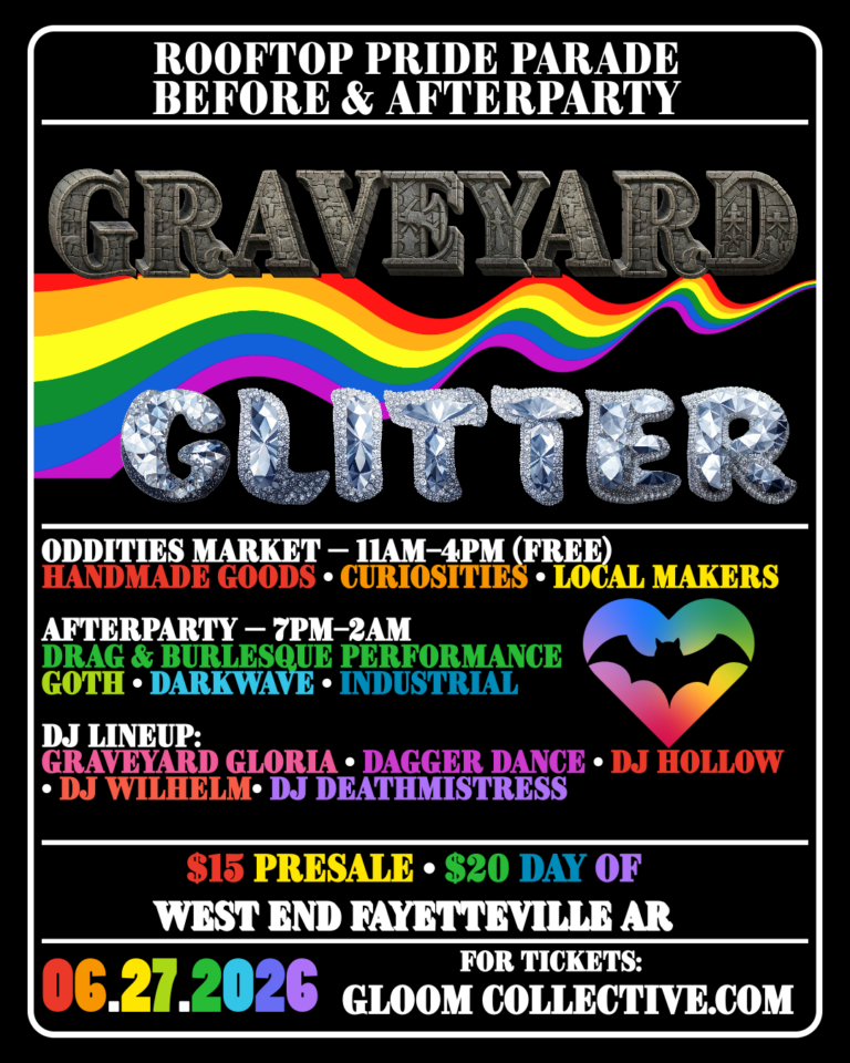 Graveyard Glitter: A Pride Event flyer