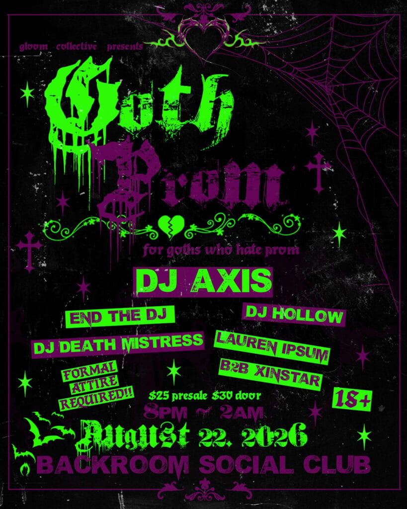 Goth Prom NWA 2026
