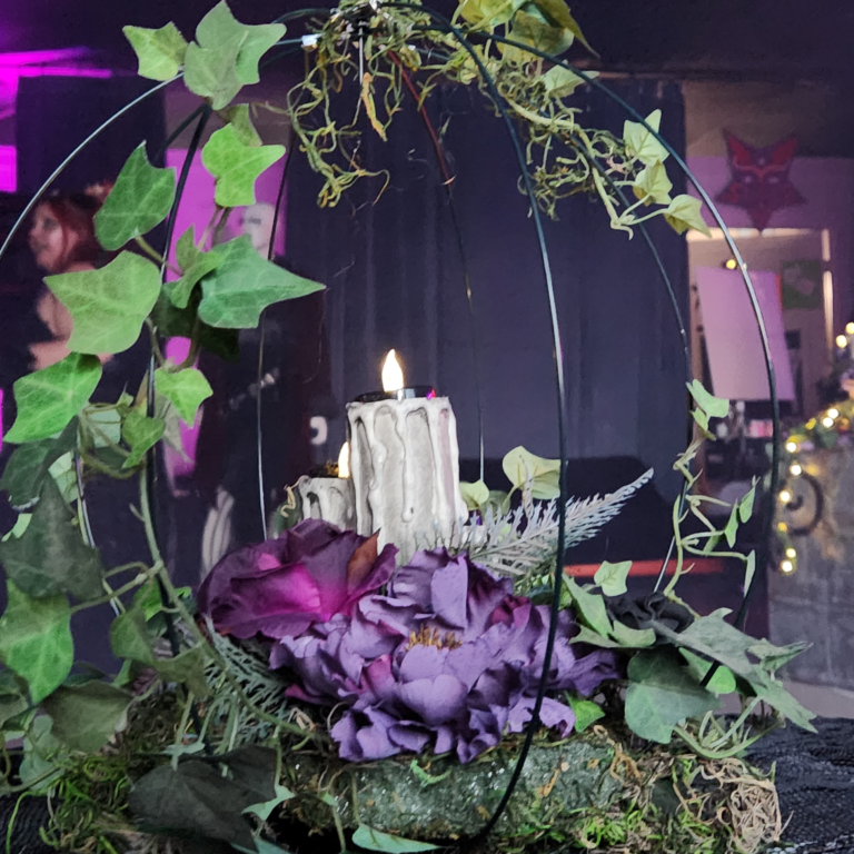 goth prom 2025 chandelier